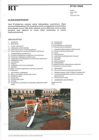 RT 89-10966 Ulkoleikkipaikat