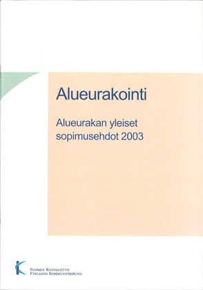 Alueurakointi. Yleiset sopimusehdot.