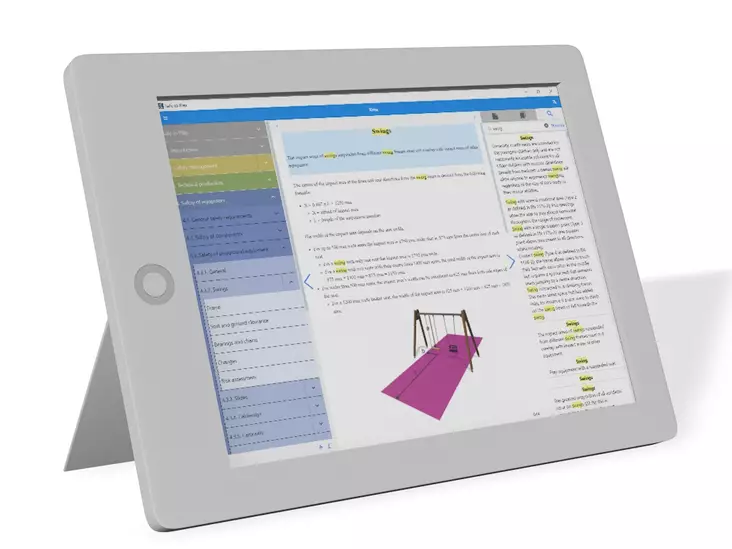 Safe to Play -sovellus - Työohjeet ja standardit - 10645 - 1